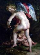 Peter Paul Rubens Amor schnitzt den Bogen Spain oil painting artist